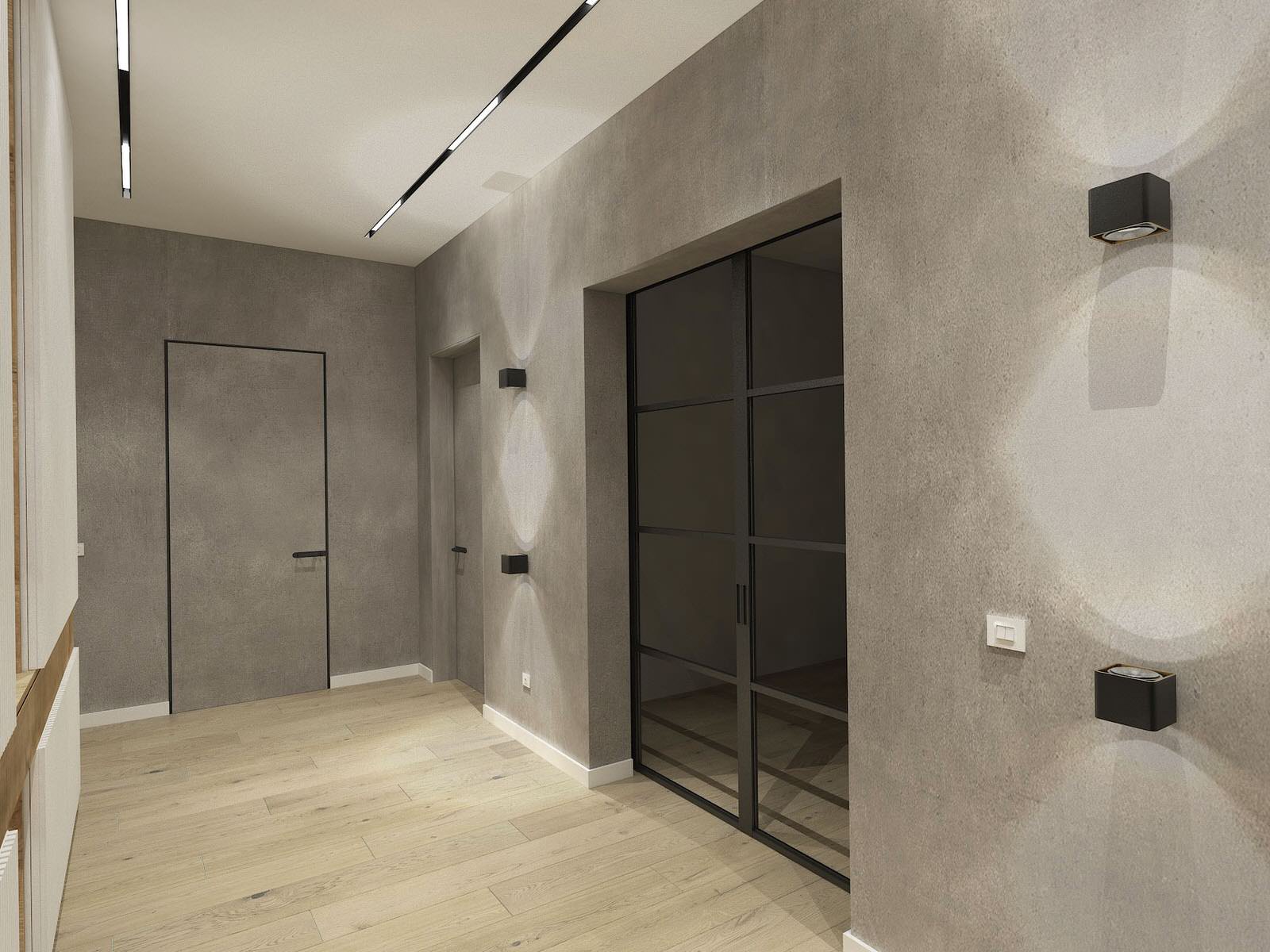 Проект 3-х комнатной квартиры в мкр. Южный