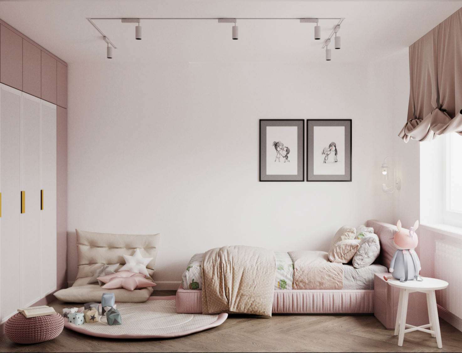 ДИЗАЙН ПРОЕКТ КВАРТИРЫ 52М2