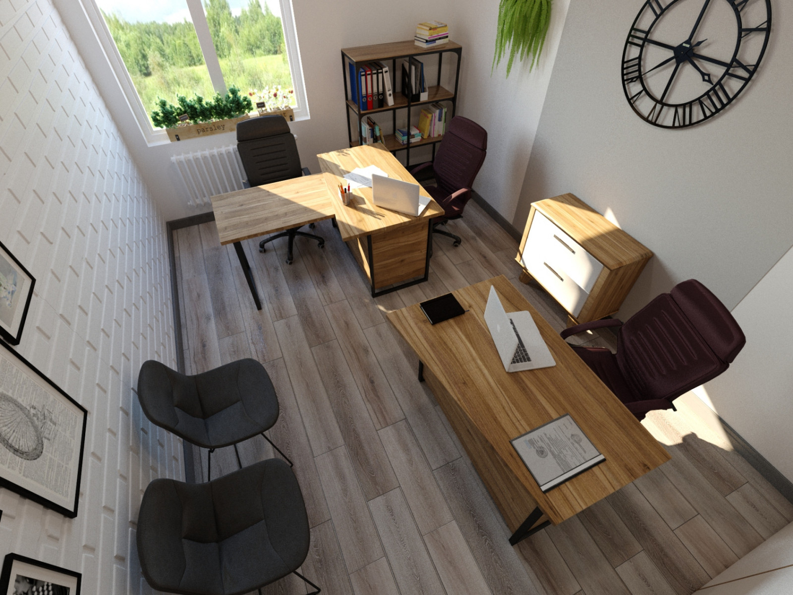 Обложка проекта: Офис для 2 руководителей в транспортной компании