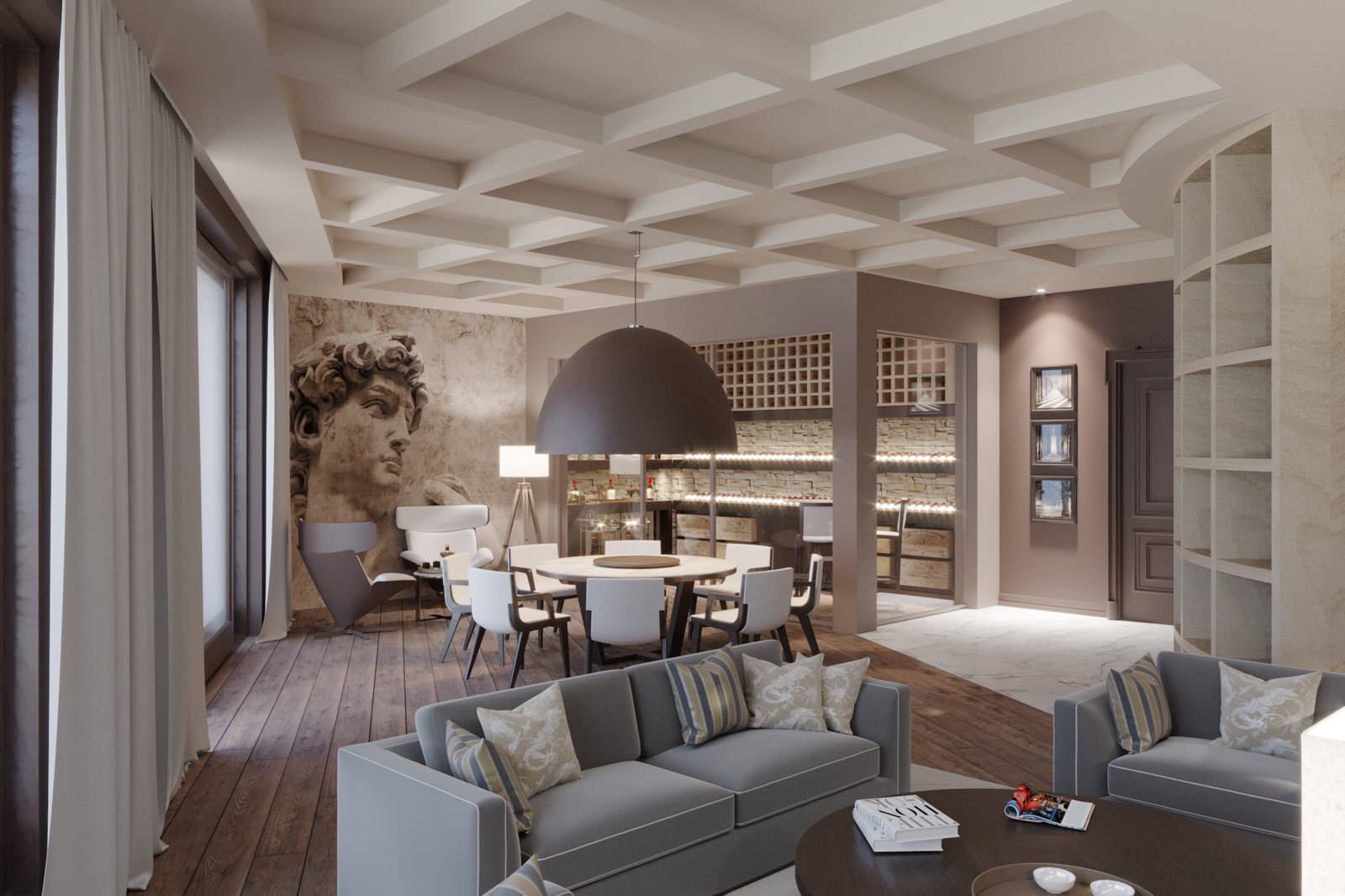 Интерьер - неоклассика