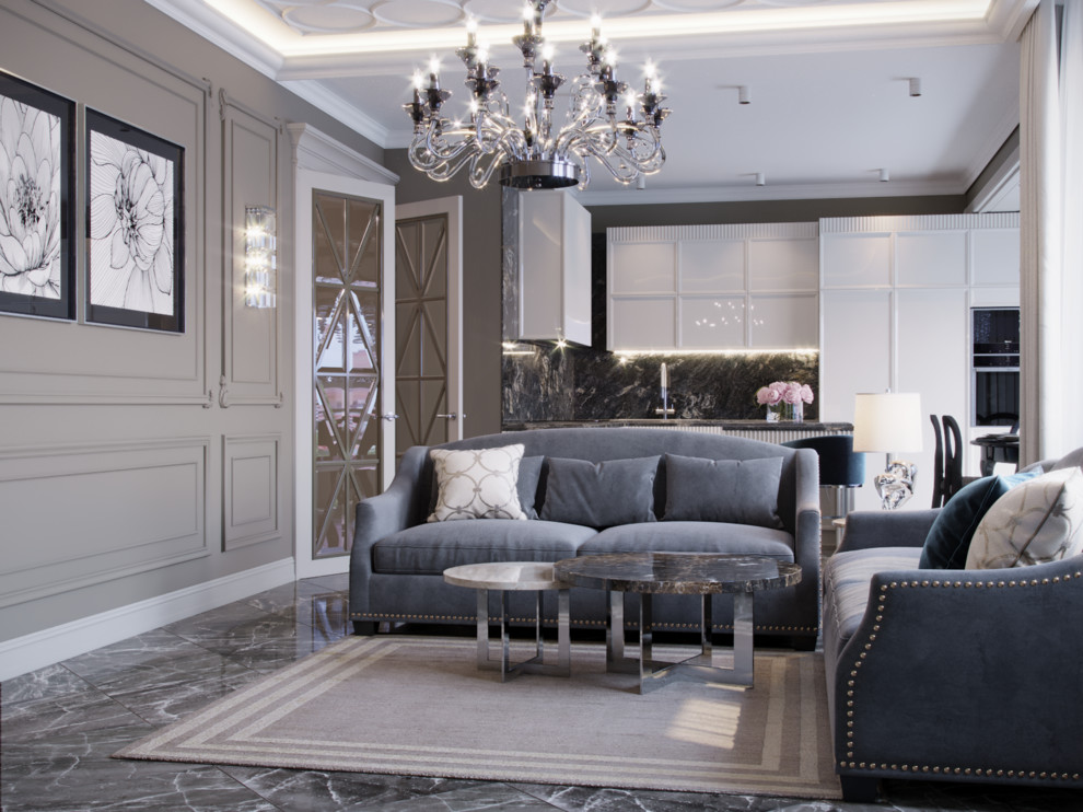 Обложка проекта: Павшинская пойма, квартира 165 метров