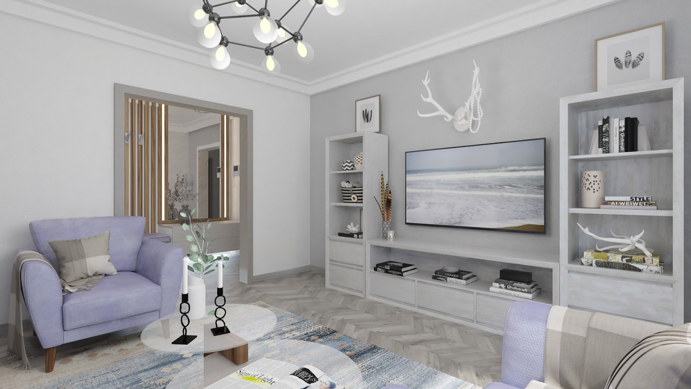 Элегантный проект квартиры в скандинавском стиле