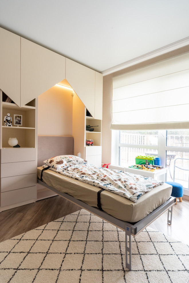 Детская кровать трансформер в виде домика