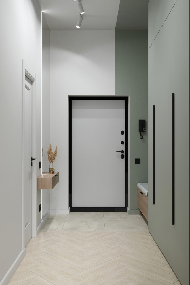 Дизайн-проект квартиры, площадью 59,25 м2, мкр Северный, жк Риф