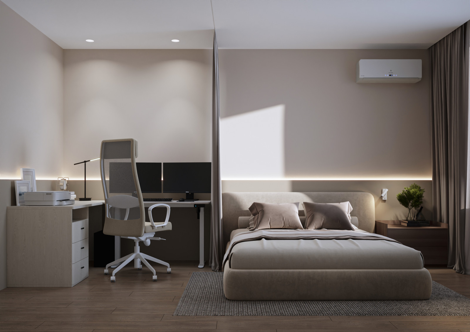 Апартаменты молодого мужчины