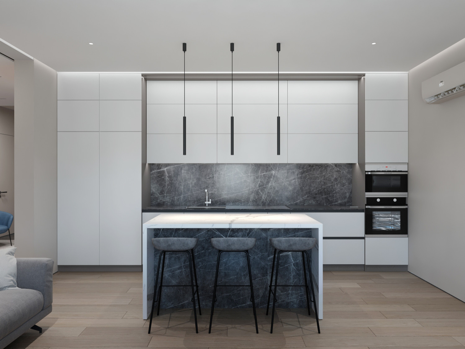 2202 - проект частного дома в стиле минимализм (г. Майкоп)