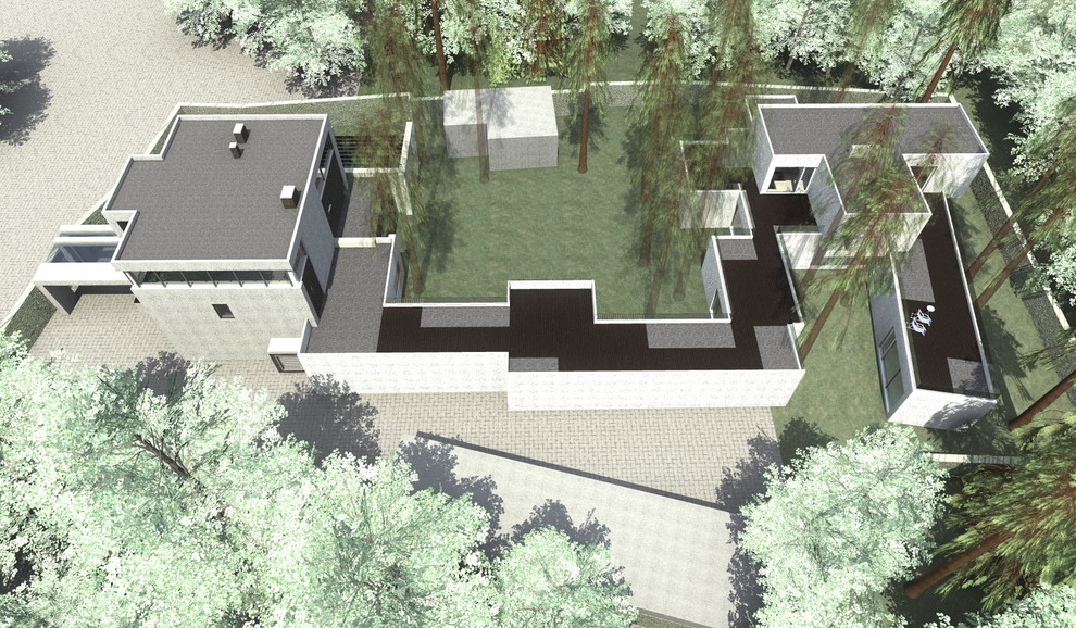 House extension and reconstruction in Skolkovo