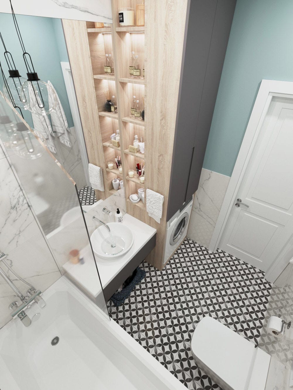 Дизайн-проект однокомнатной квартиры