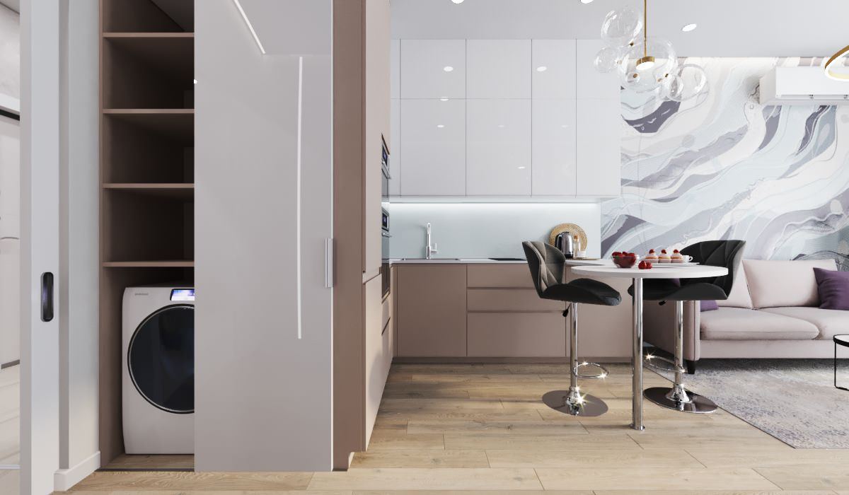 Интерьер квартиры в Геленджике