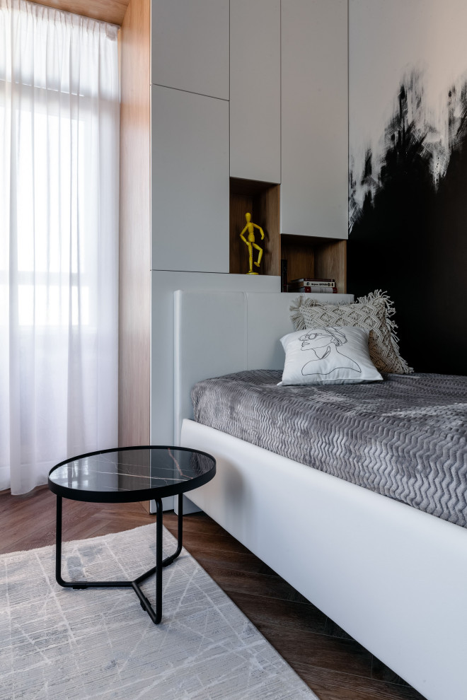 Винтаж в ярком интерьере 4-х комнатной квартиры