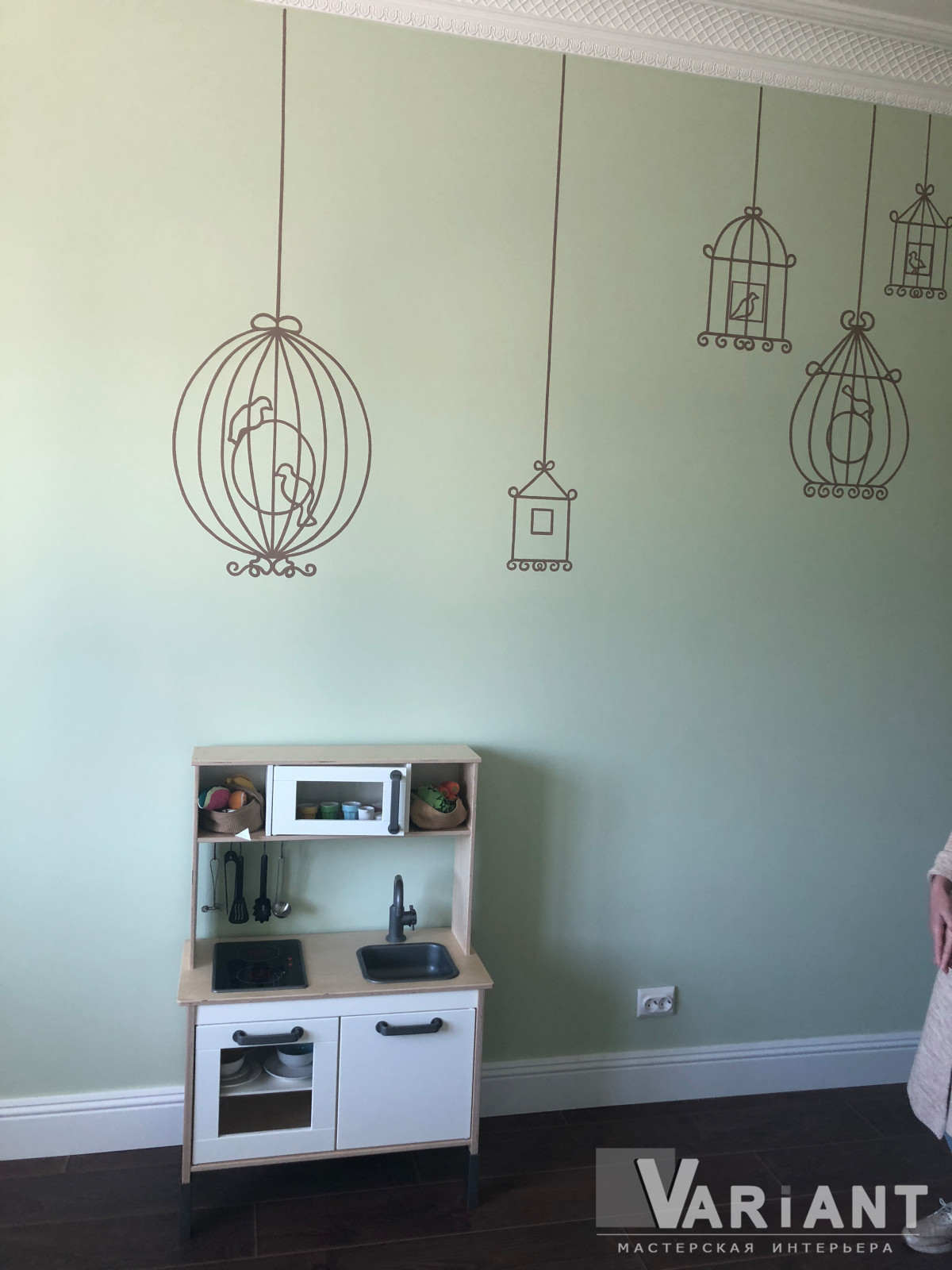 Милая детская для двух девочек