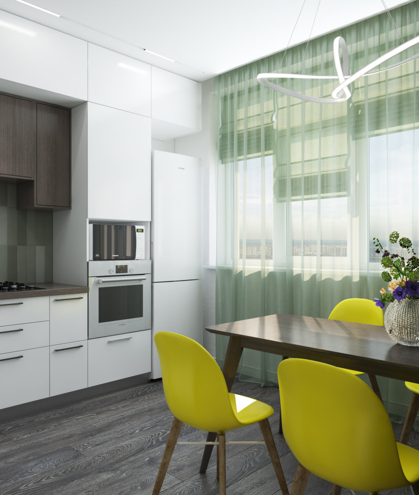 Интерьер двухкомнатной квартиры в ЖК Университетский парк