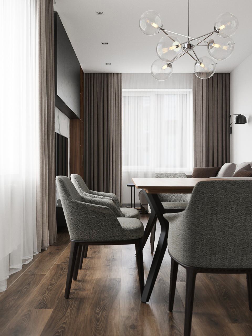 Проект квартиры в Москве 1