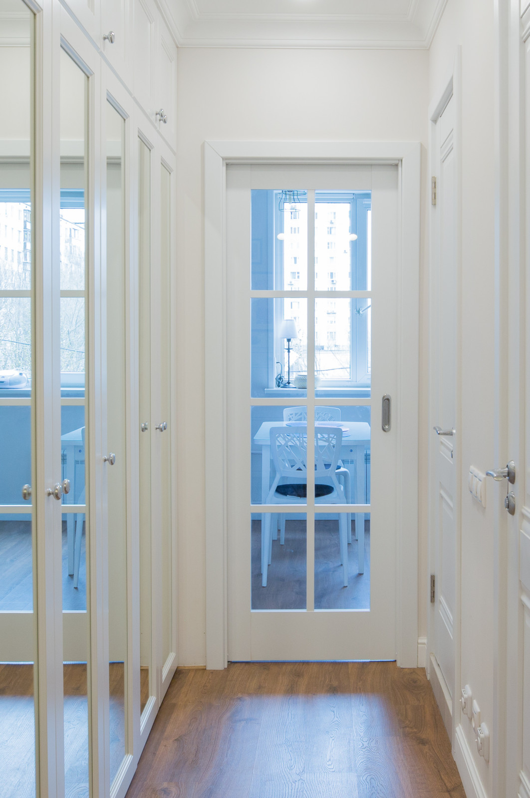 Квартира в доме серии П44 в Скандинавском стиле