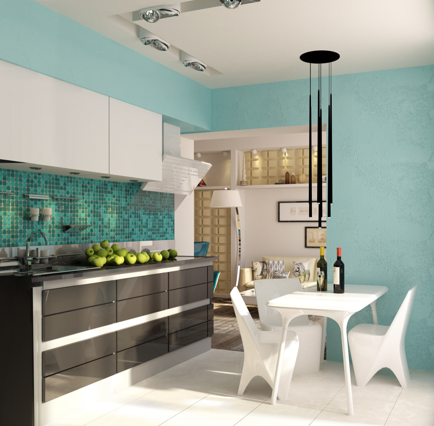studio 40 sq.m Krasnogorsk