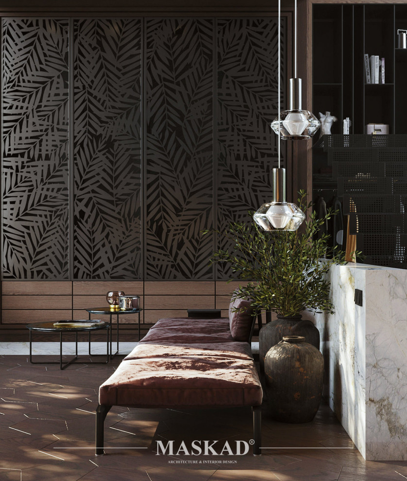 Обложка проекта: Интерьер в коттедже Новая Рига