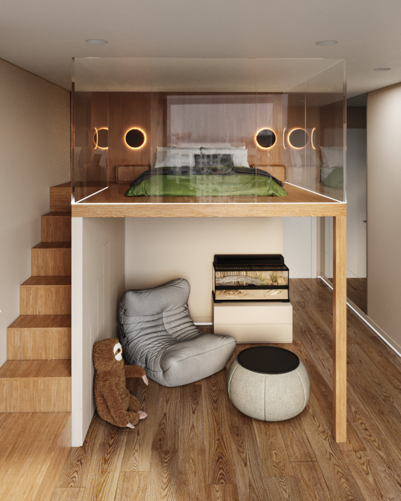 Обложка проекта: ЖК Сколково парк. Детская комната для девочки