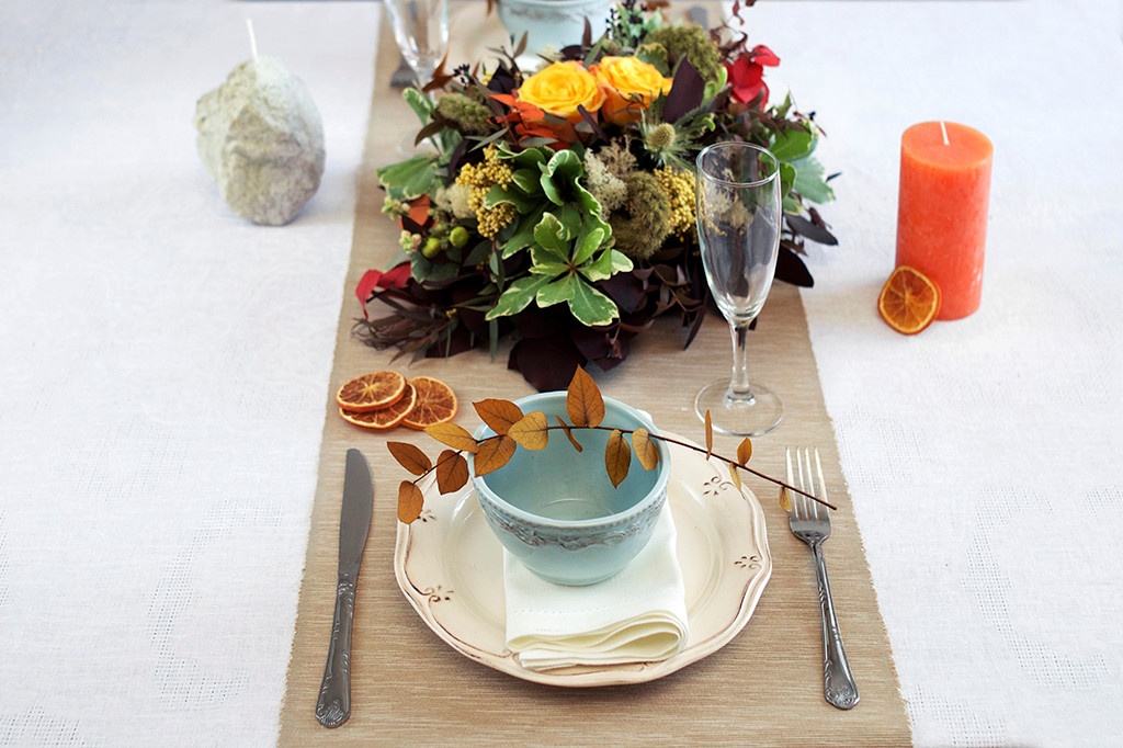 Сервировка для воскресного бранча /Sunday brunch table-set