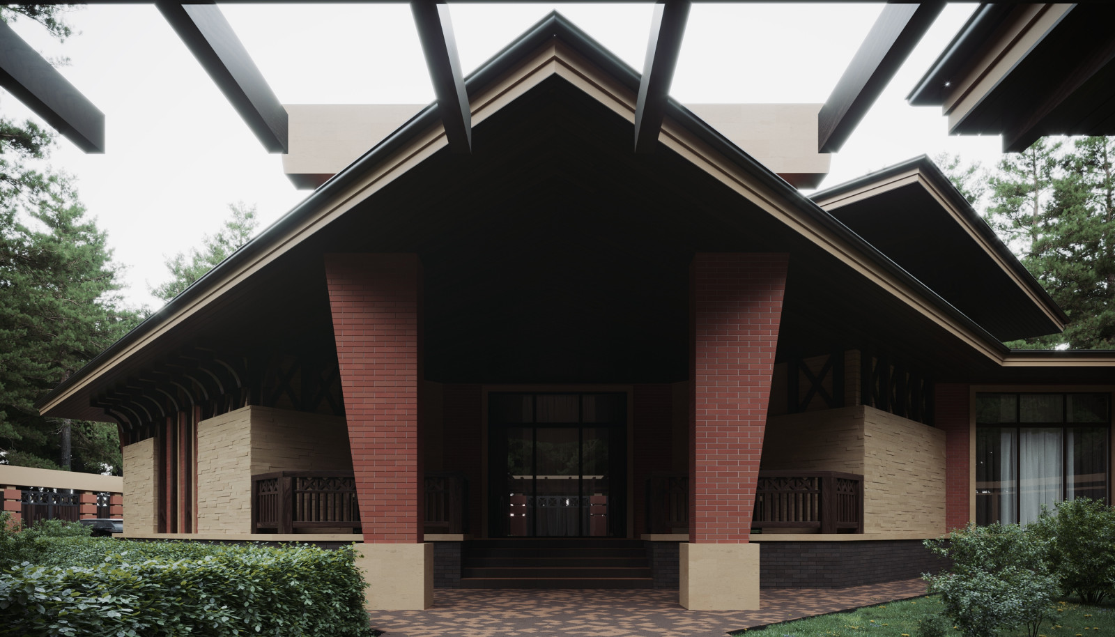 Обложка проекта: Индивидуальный жилом дом в с. Самур