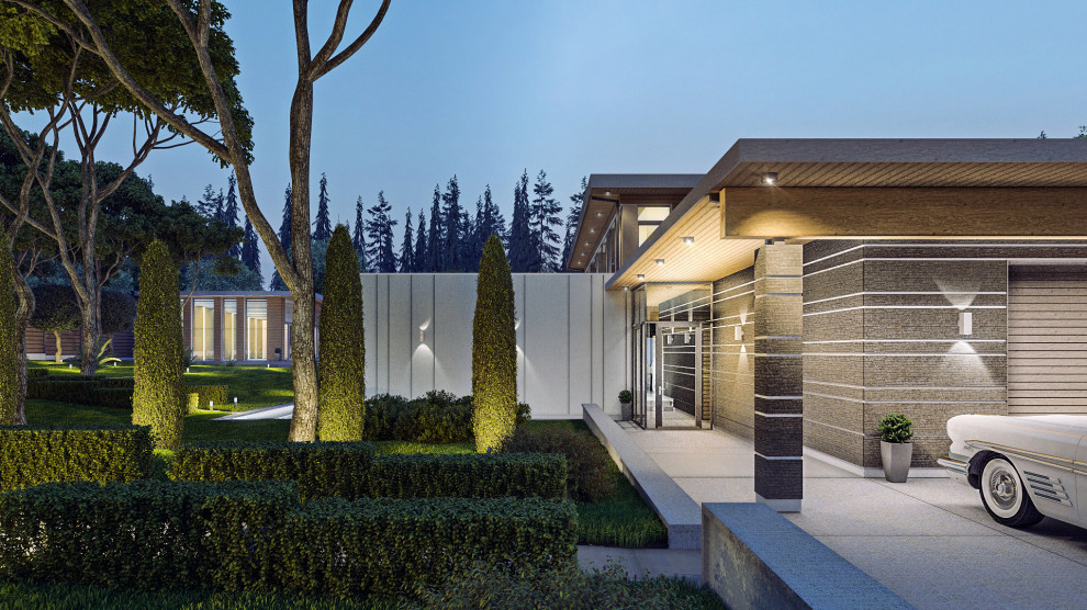 Вилла в дубовом лесу