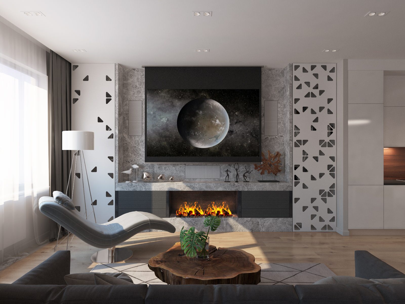 Спальня-гостиная