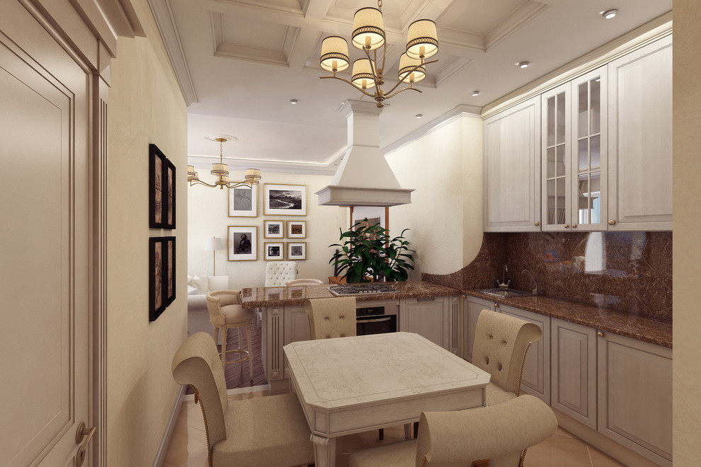 Двухкомнатная квартира в классическом стиле