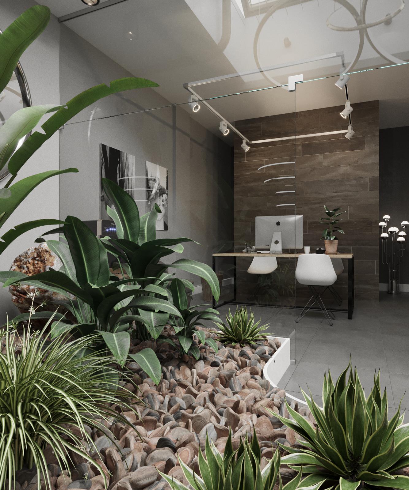 Office_001_визуализация интерьера офиса в г. Санкт-Петербург