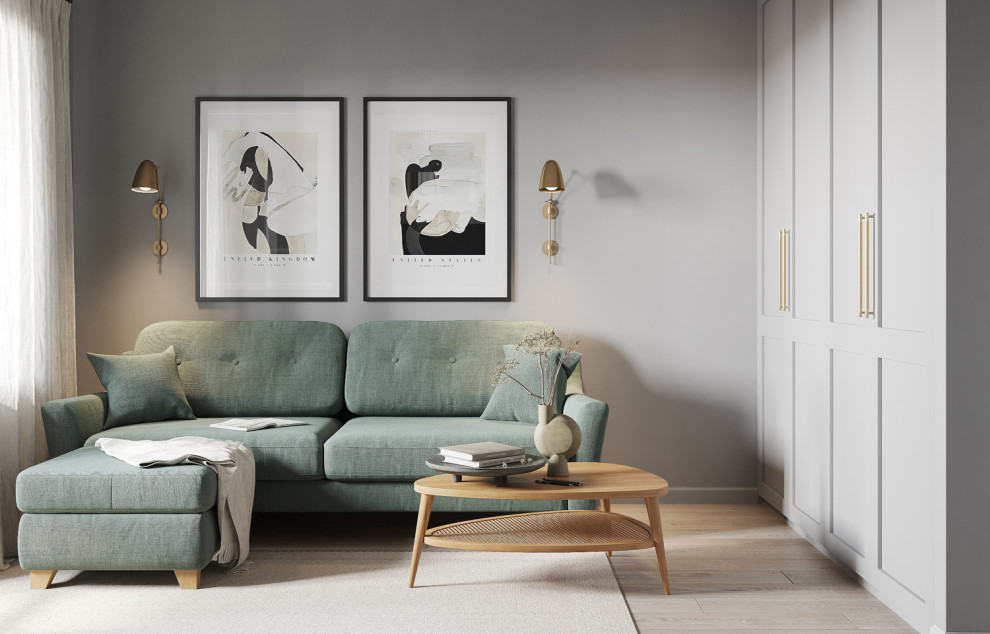 Обложка проекта: Квартира в стиле Сканди