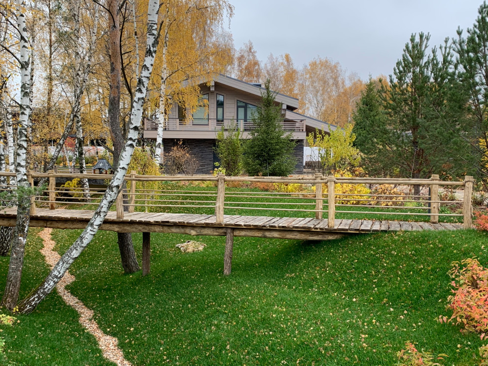 Ландшафт в поселке "Бенилюкс"