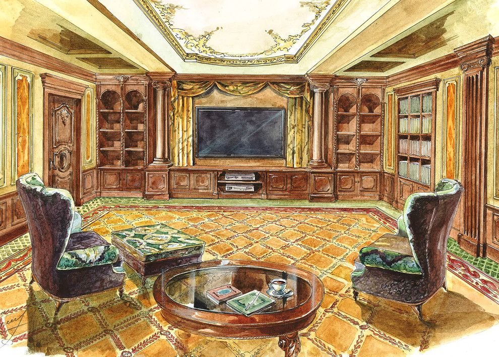 a privat house in french classic style