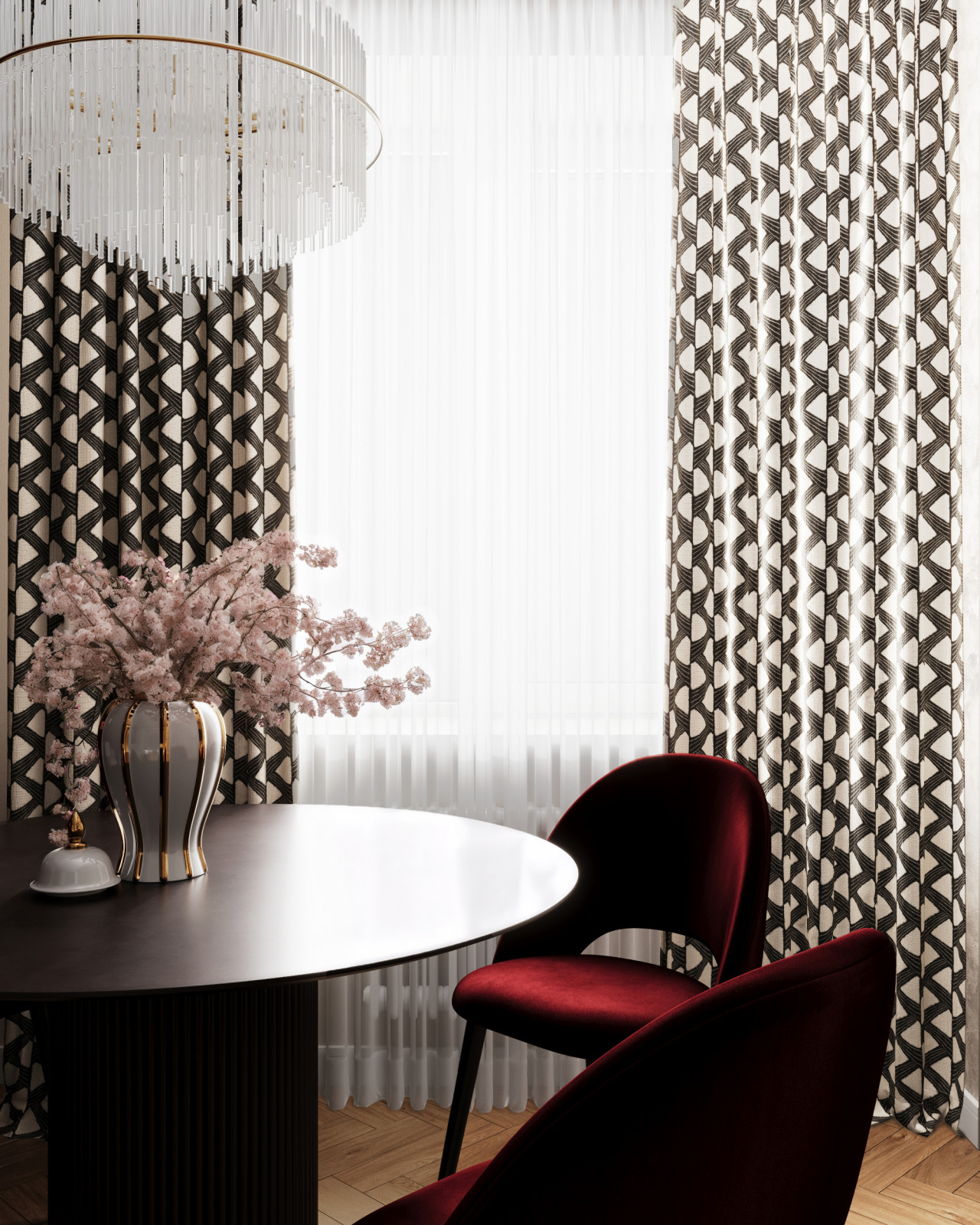 Элегантная квартира с нотками классики