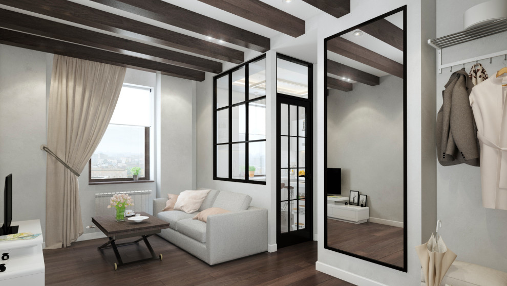 Обложка проекта: Маленькая квартира с "итальянской ноткой"