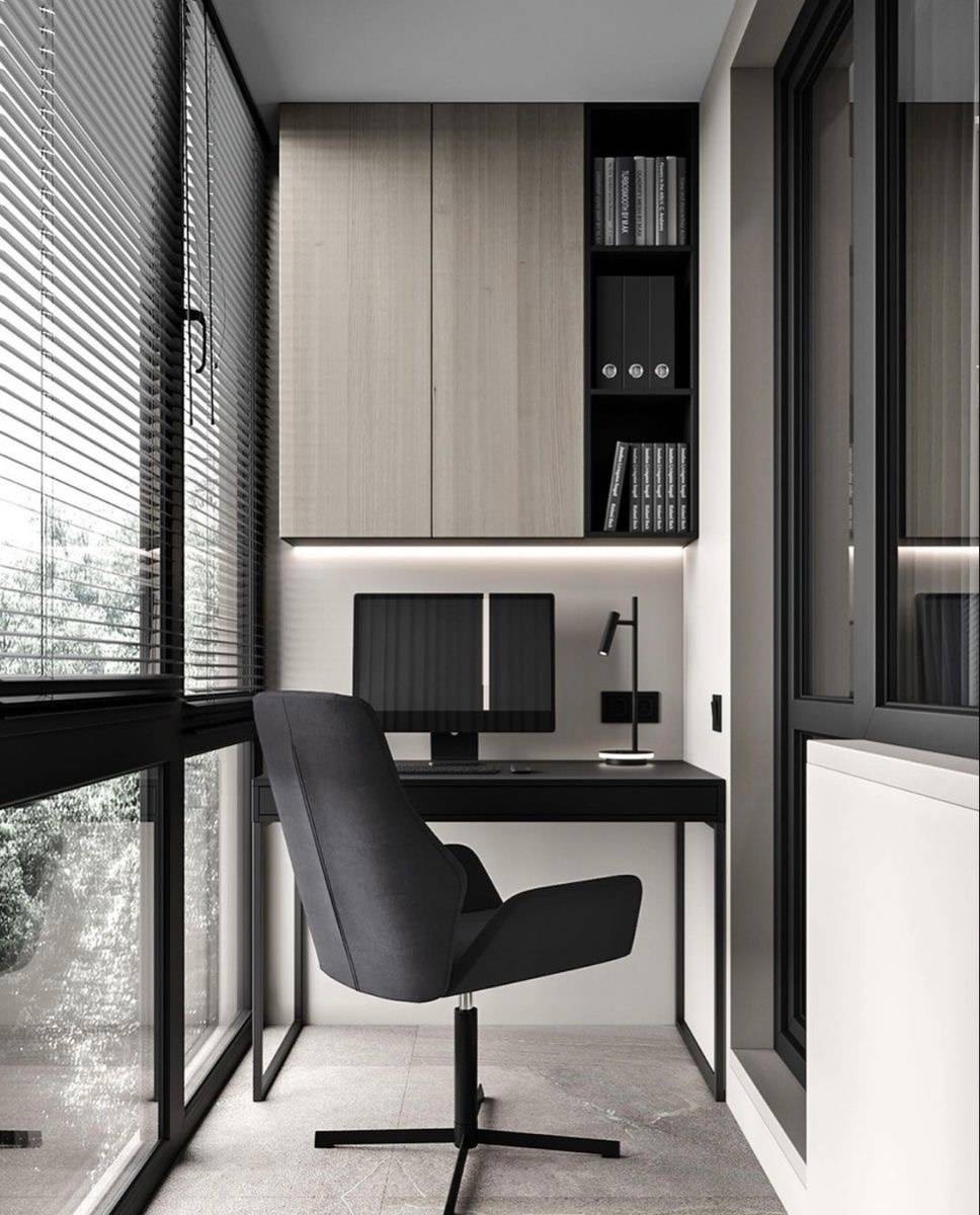 Отделка рабочего места декоративной штукатуркой