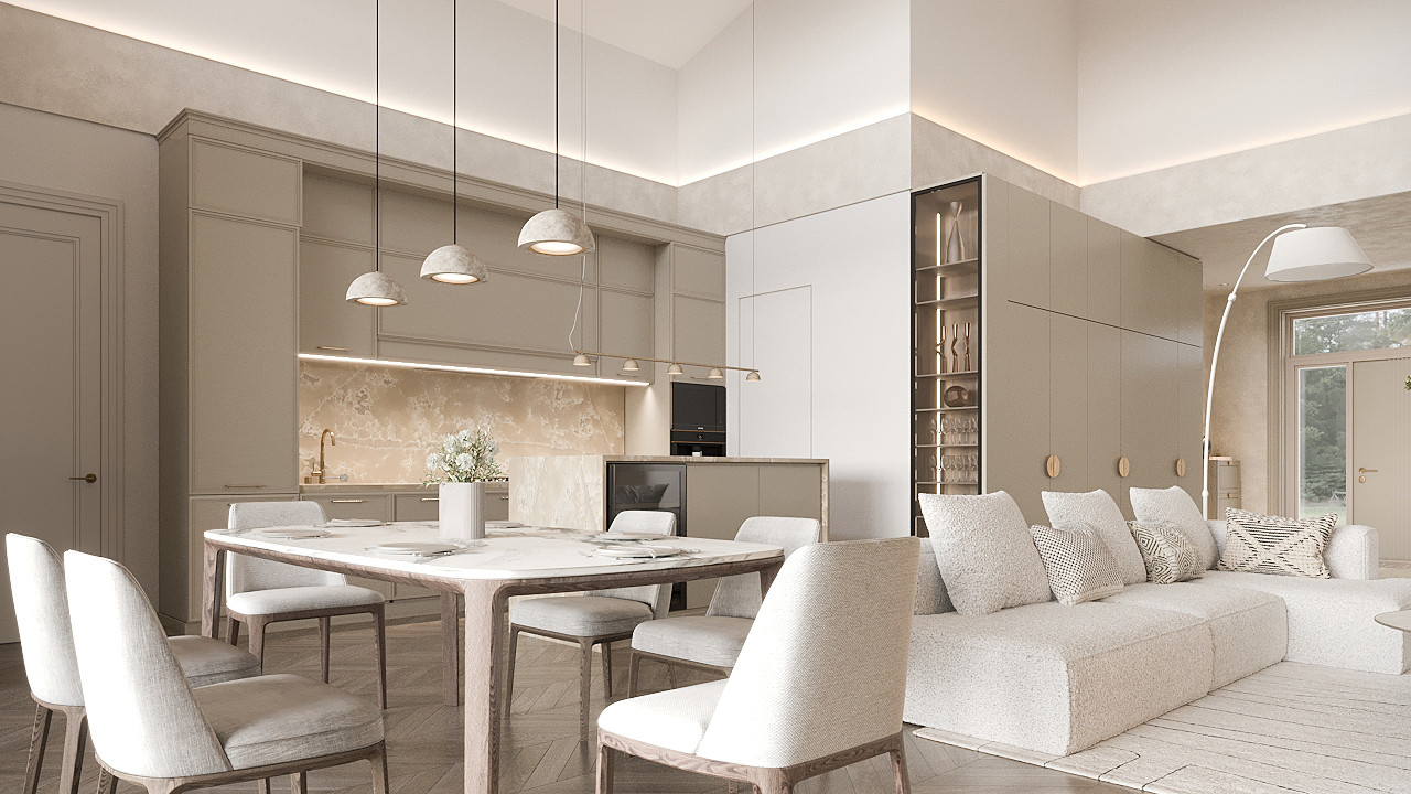 Кухня-гостиная