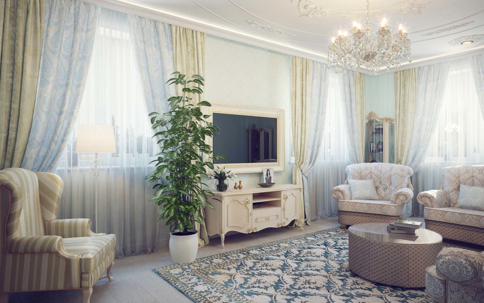 Благородная классика дома на берегу Волги