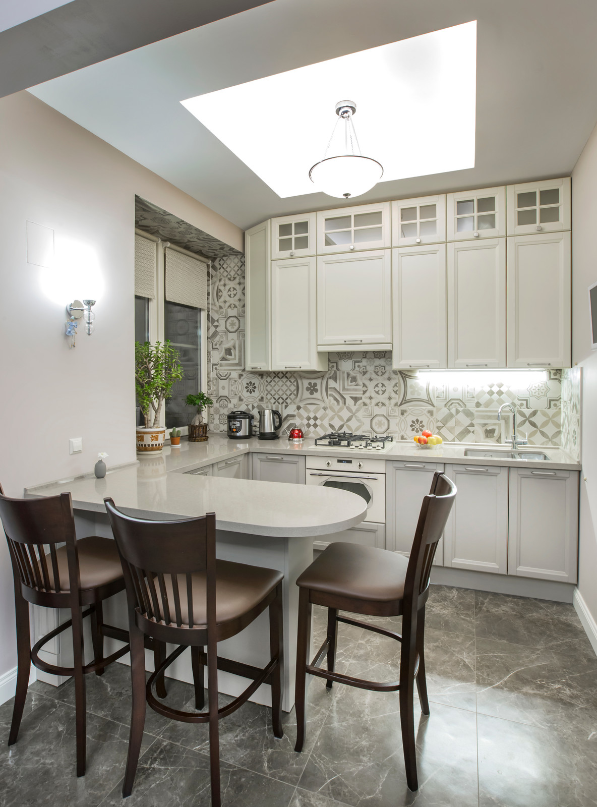 Кухня в московской квартире