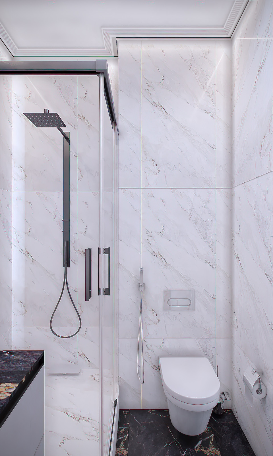 Обложка проекта: малогабаритная душевая