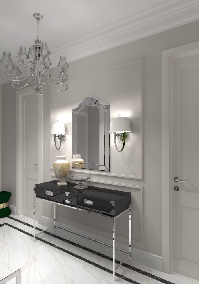 Квартира 100м2 Американская классика в ЖК Триколор