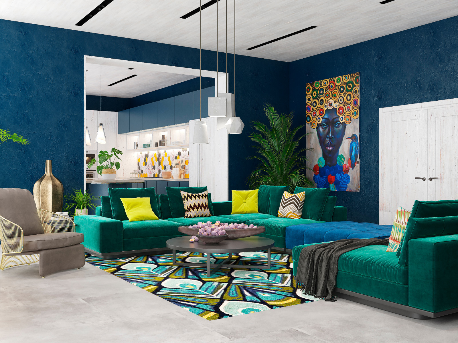 Обложка проекта: Дизайн проект особняка на острове Маврикий