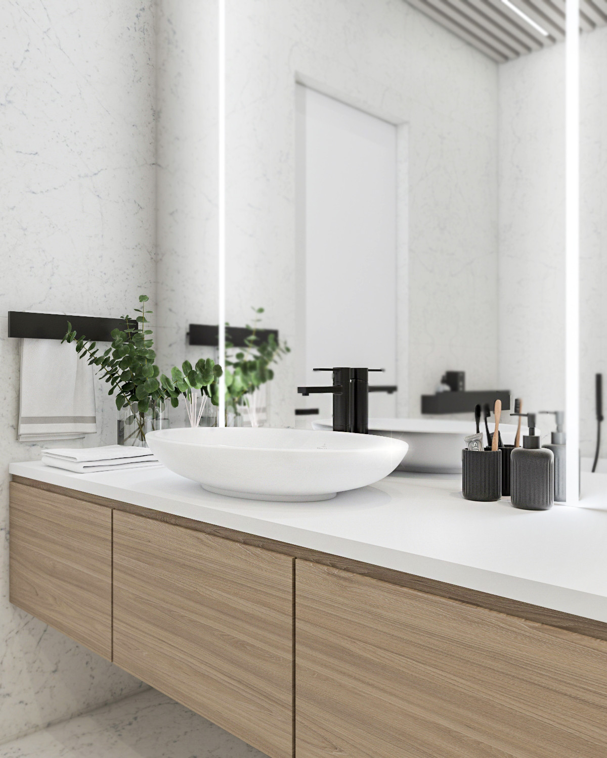 Дизайн квартиры 141м² в г. Новосибирск