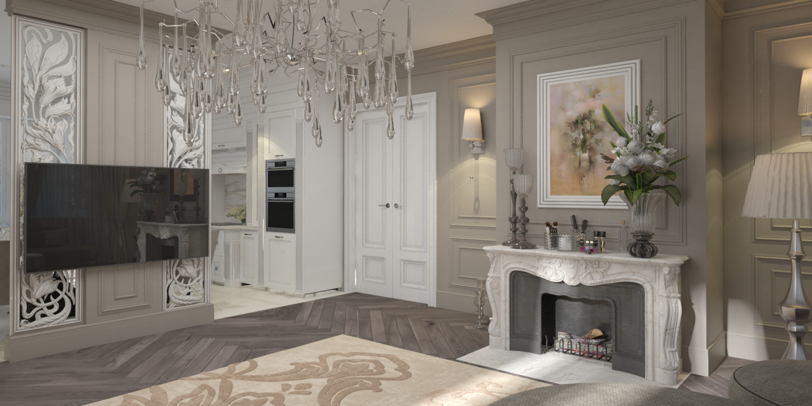 Дом Нагаево гостиная