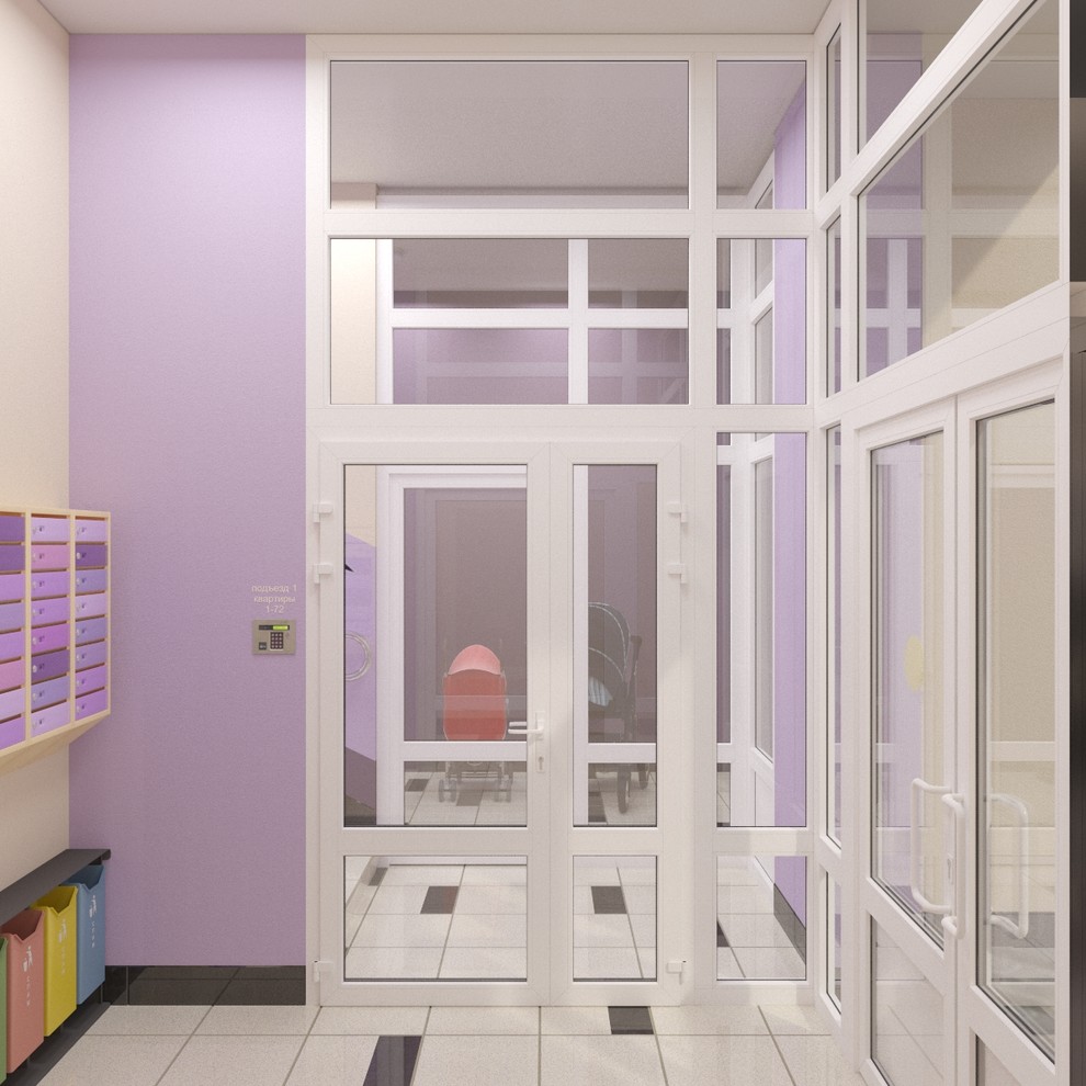 Дизайн интерьера подъездов. г. Самара