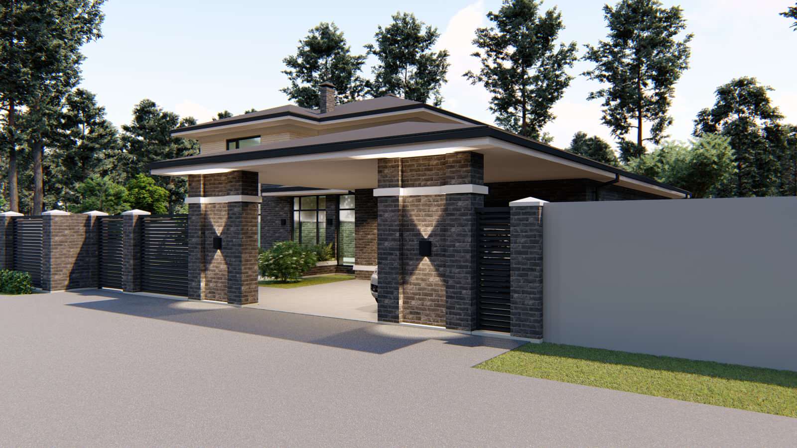 Проект коттеджа в г. Новосибирск