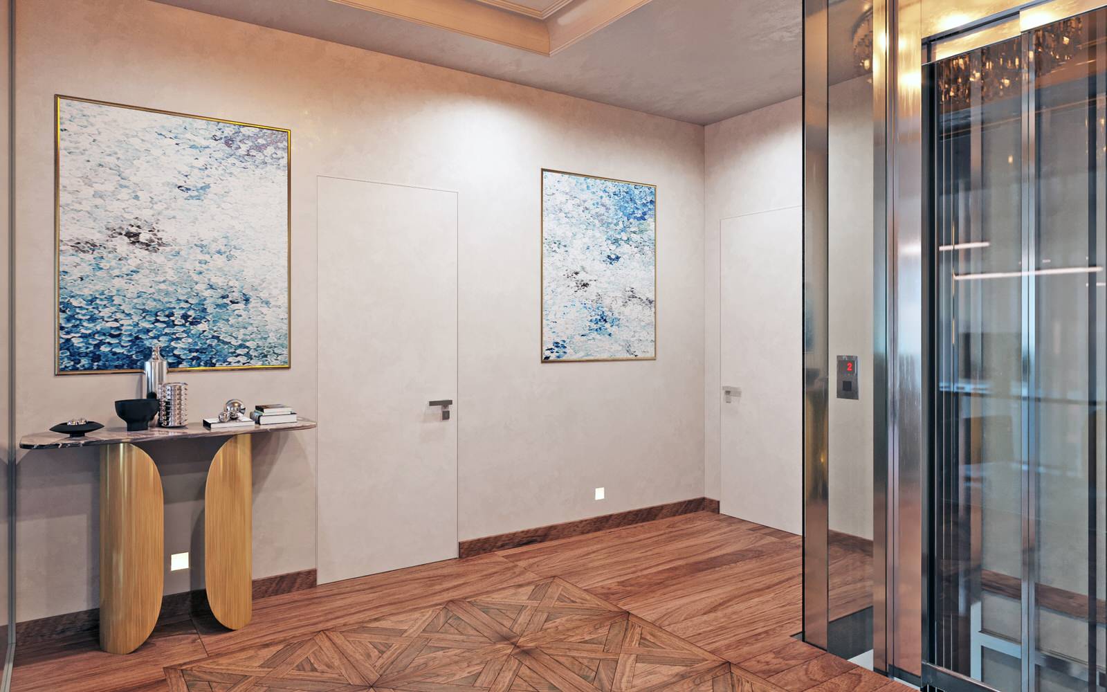 Частный интерьер на Песочной набережной