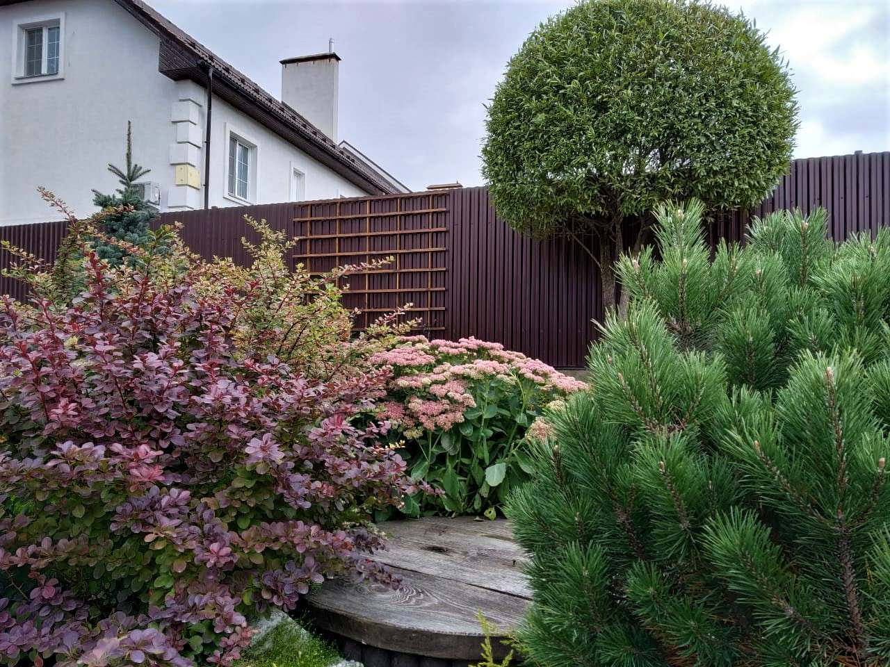 Внутренний дворик таунхауса