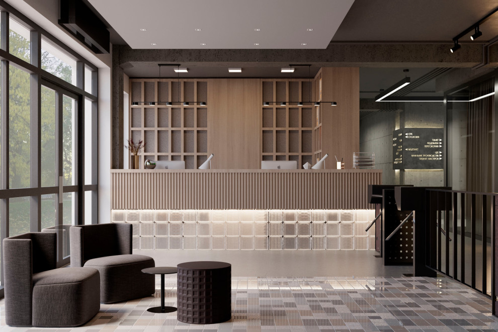 Административный корпус на заводе