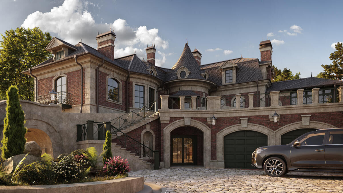 Обложка проекта: Семейная Усадьба 1000 м2