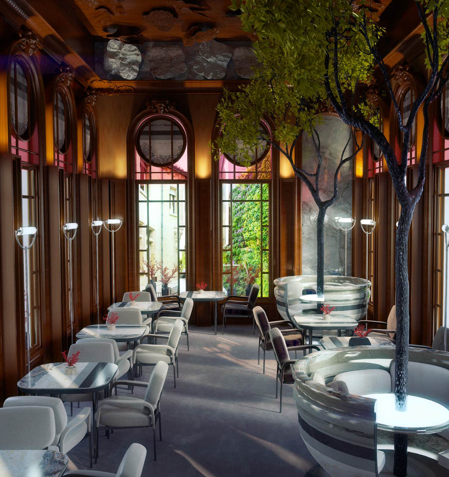 общественные интерьеры