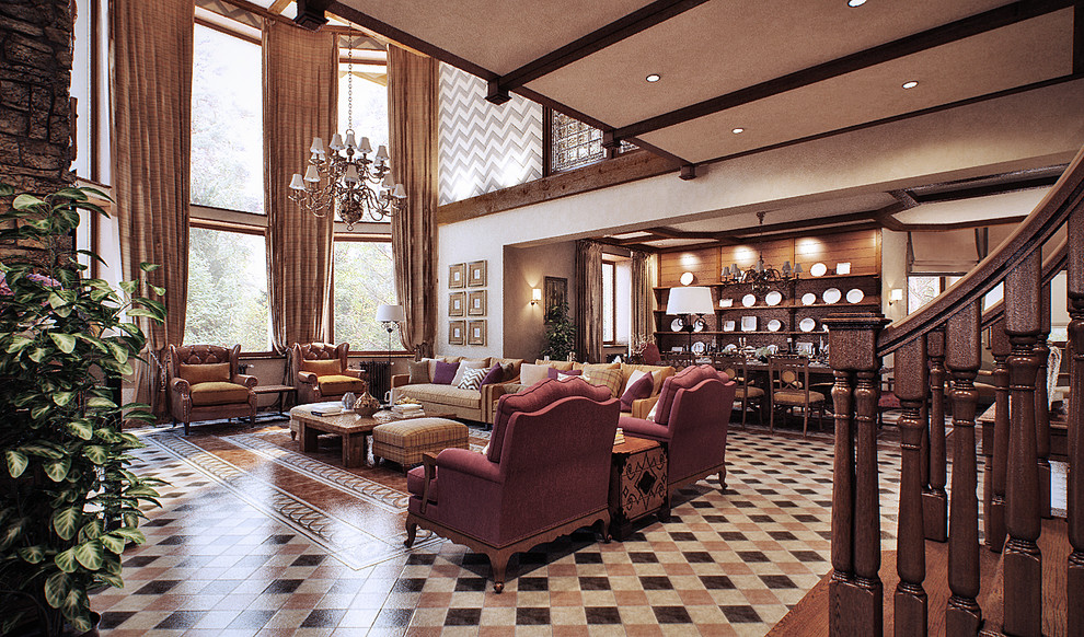 Коттедж в стиле Тюдоров и Якова