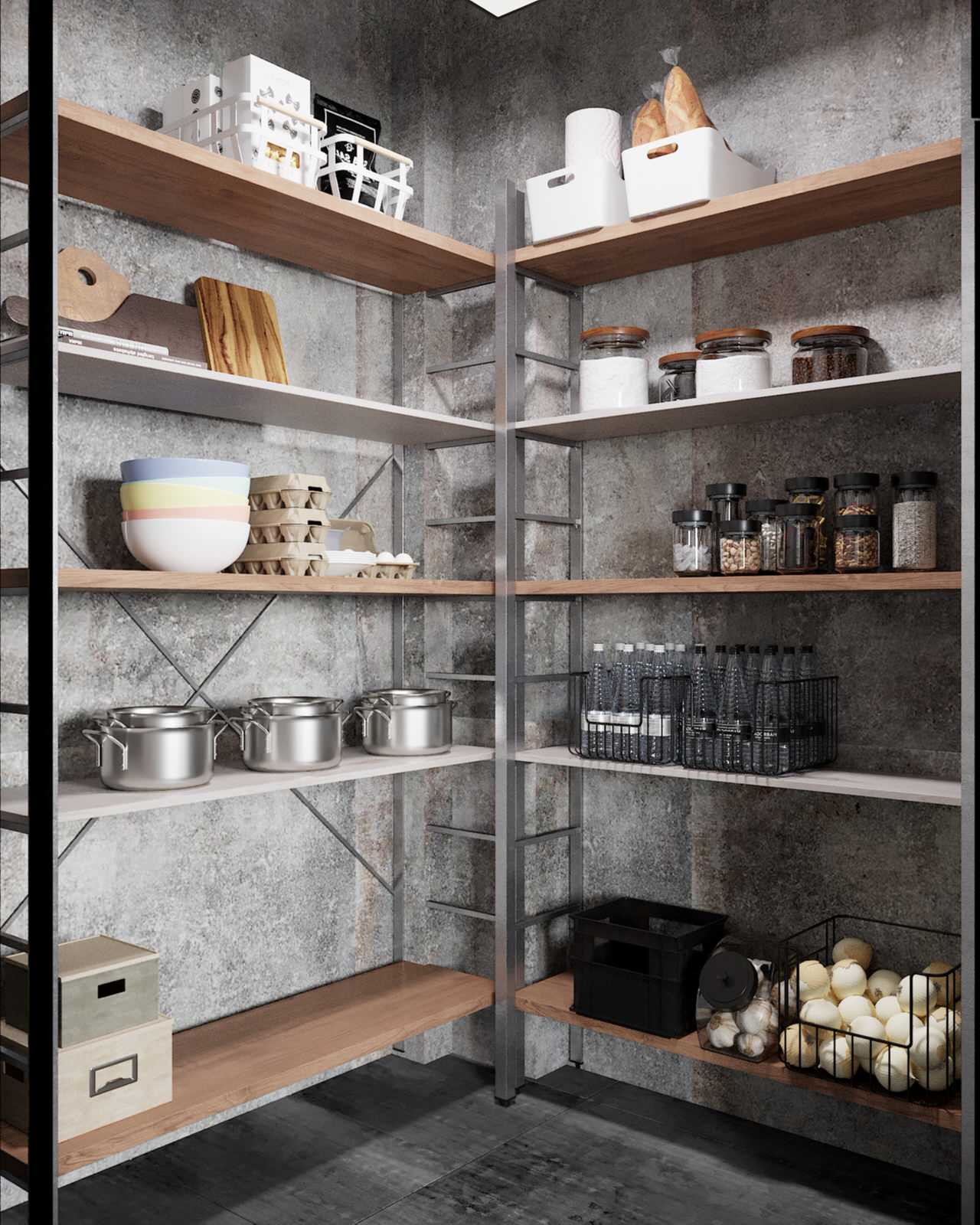 Зона хранения продуктов